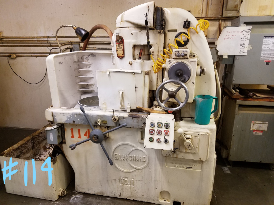 Used Blanchard Model 11 for sale in USA Kitmondo